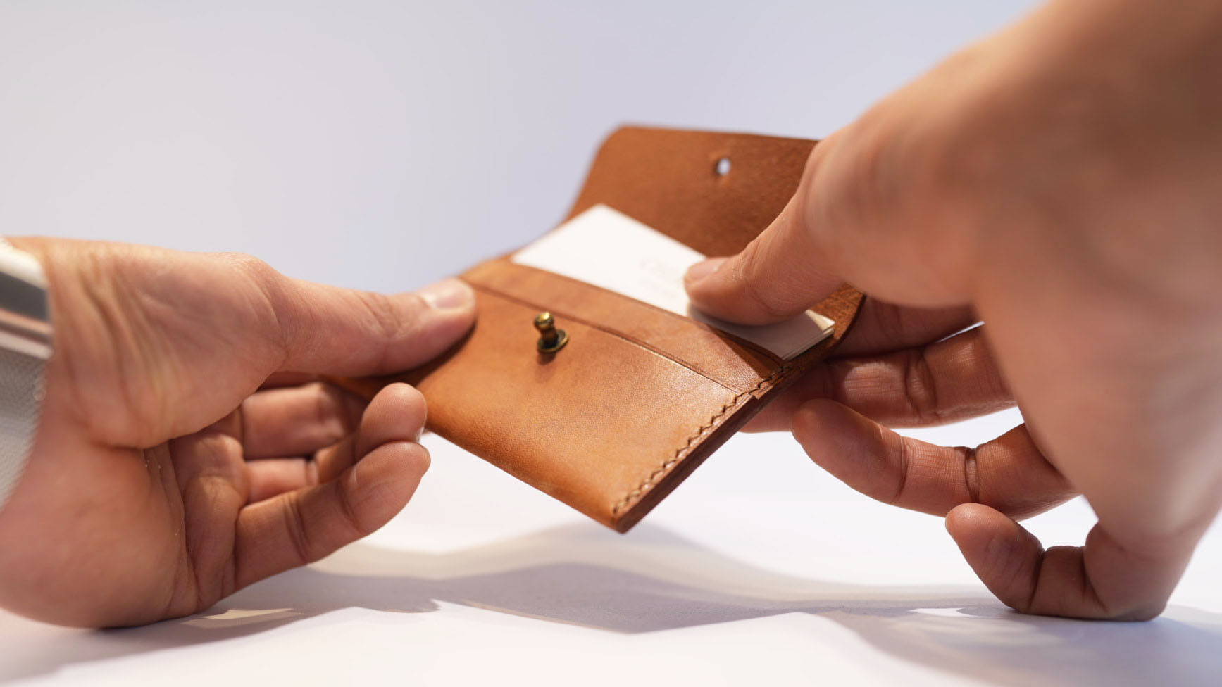 '초심을 간직하는' 가죽 명함지갑 만들기