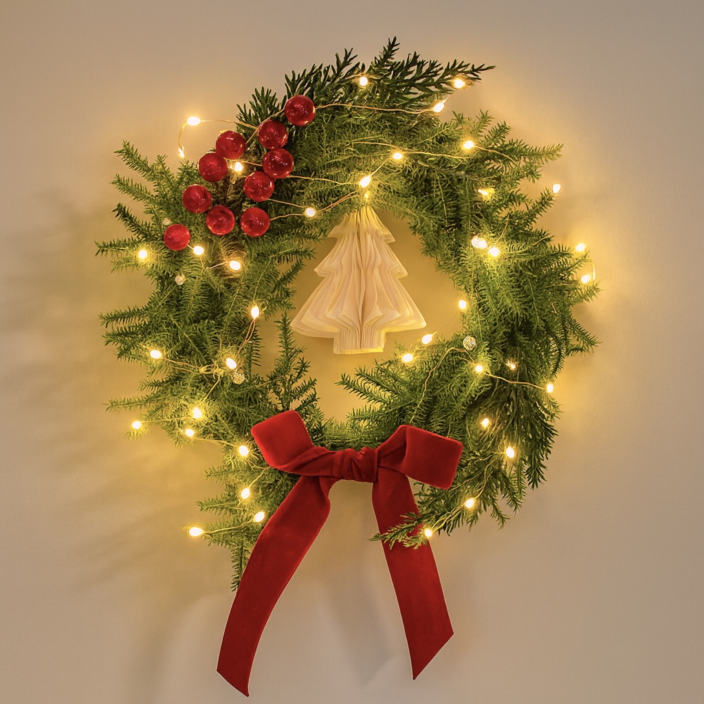 색채심리와 함께하는 특별한 크리스마스 리스 만들기  본문 이미지