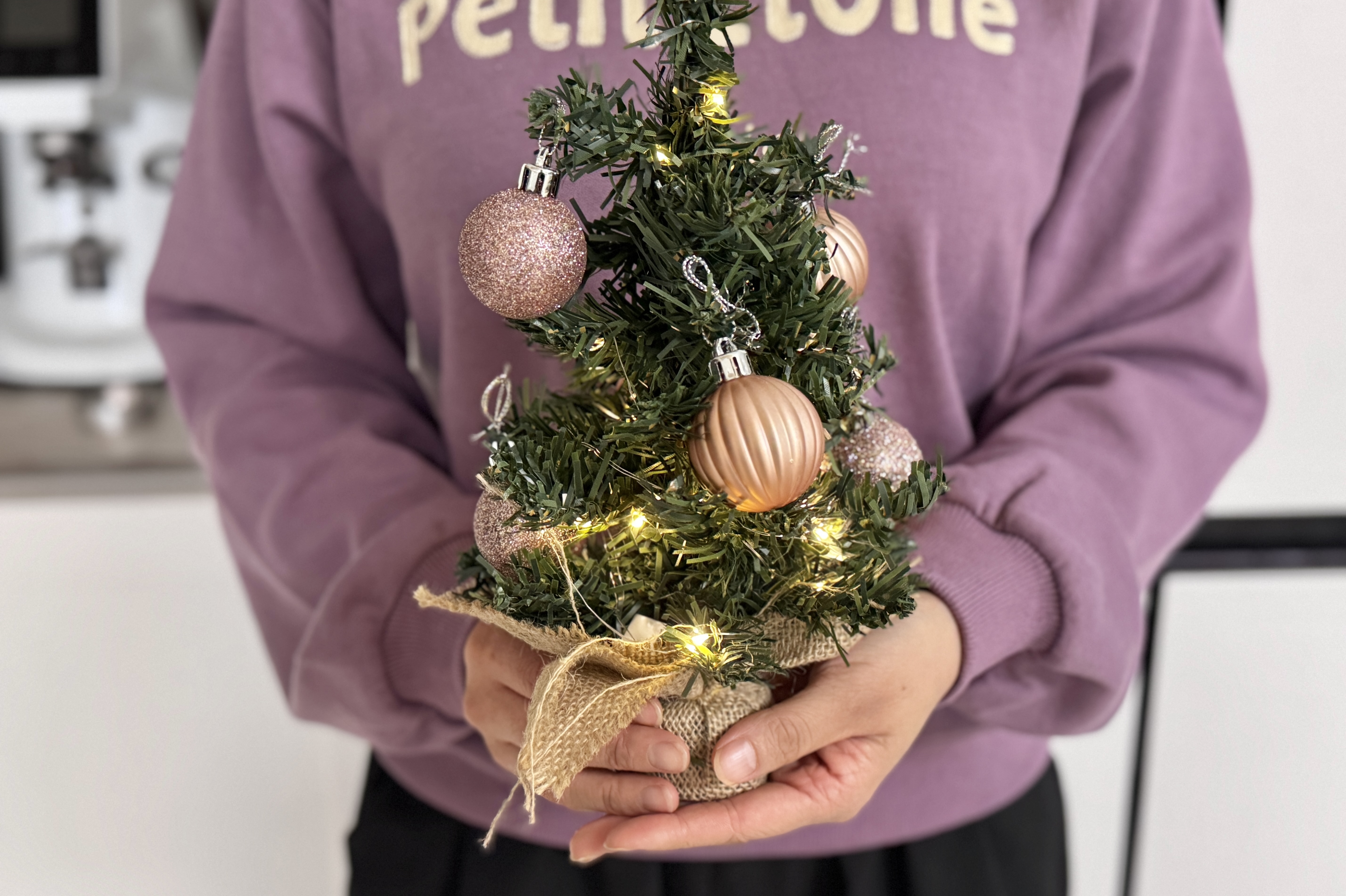 포근한 연말을 손 안에, 빛나는 크리스마스 트리와 캘리그라피 엽서 만들기 세트 본문 이미지