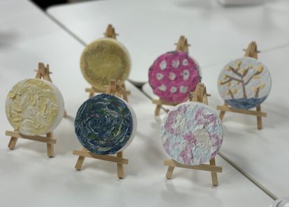 내 마음의 컬러, 석고 방향제 백드롭 아트 썸네일