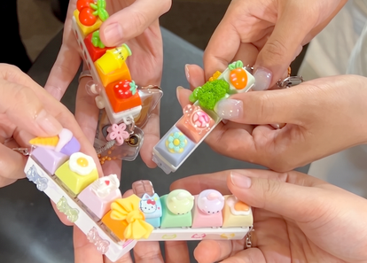 딸깍! 스트레스를 날리는 컬러 테라피 키캡 키링 만들기 썸네일