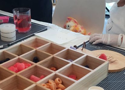 내 마음의 컬러, 석고 방향제 백드롭 아트 썸네일