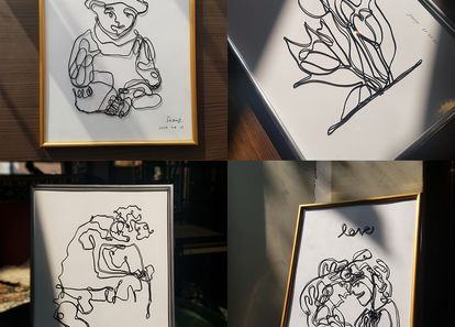 삐뚤어도 괜찮아, 와이어아트 힐링 클래스 썸네일