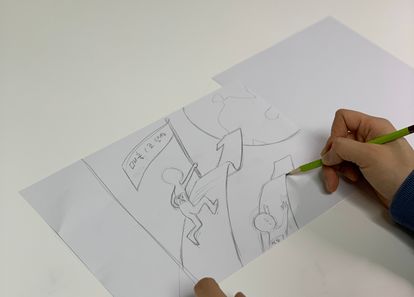 가치있는 디자인, 팀비전 드로잉 썸네일