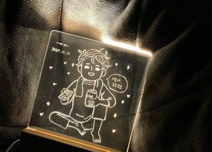 목표로 빛나는 무드등 썸네일