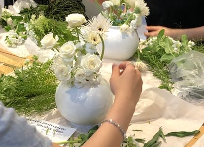 마음의 여유를 담다 : 달항아리 센터피스  썸네일